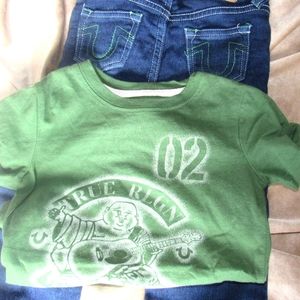 2pc TRUE RELIGION SET